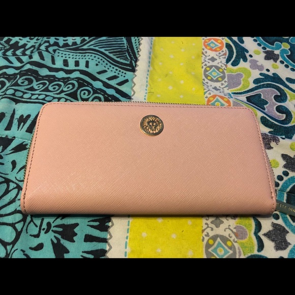 Pink Wallet by Anne Klein - Picture 1 of 2